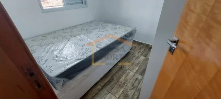 Imagem Apartamento mobiliado, 2º andar, com elevador. Possui 1 dormitório, sala, cozinha e banheiro. Imó...