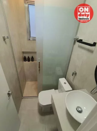 Imagem Apartamento com 2 dormitórios à venda, 89 m² por R$ 910.000,00 - Pompéia - Santos/SP