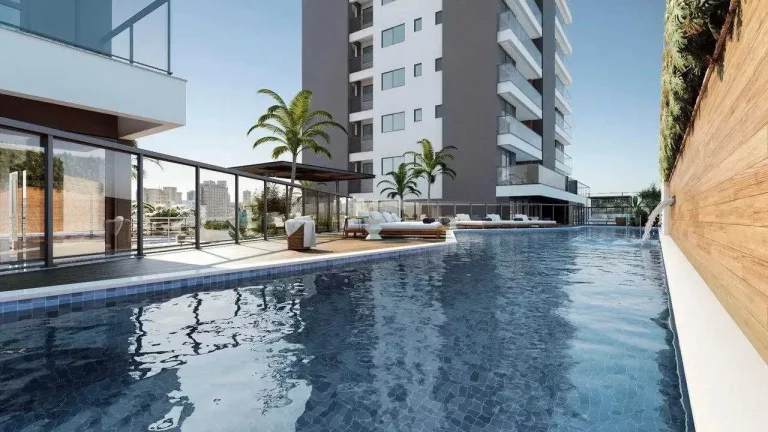 Imagem Apartamento sem mobilia com 2 dormitórios sendo 2 suítes e 2 vagas de garagem em Itajaí/SC