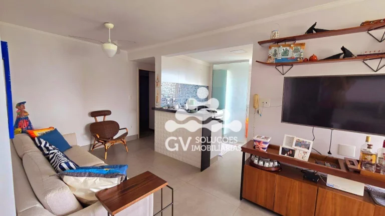 Imagem Apartamento com 3 dormitórios à venda, frente ao mar por R$ 1.100.000 - Massaguaçu - Caraguatatuba/SP