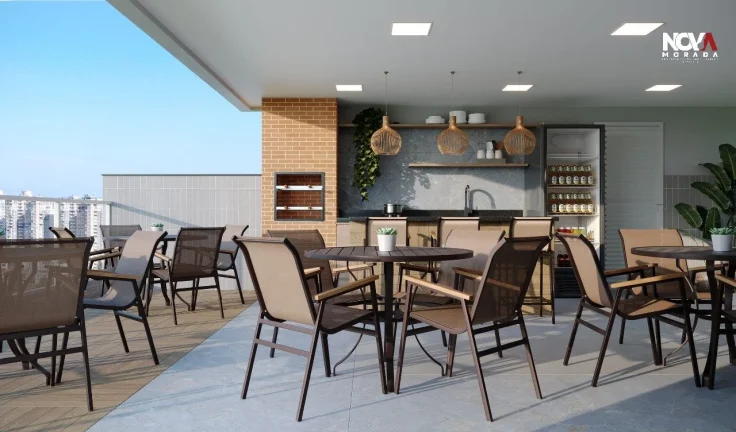 Imagem Conheça o novo apartamento no empreendimento Ilha de Mykonos, localizado na Praia de Itaparica, Vil...