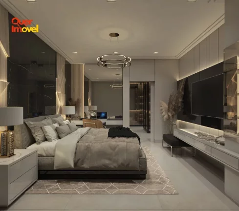 Imagem Luxuosa Casa em Condomínio à Venda em Ribeirão Preto-SP, Bairro Condomínio Guaporé: 4 Quartos, 4 Suítes, 3 Salas, 460m².