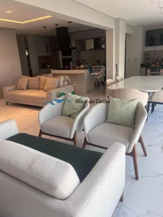 Imagem Apartamento à Venda, com 3 suítes, 2 vagas, 151m², Condomínio Family Garden, Chácara Inglesa, São Bernardo do Campo Imagem Apartamento à Venda, com 3 suítes, 2 vagas, 151m², Condomínio Family Garden, Chácara Inglesa, São Bernardo do Campo