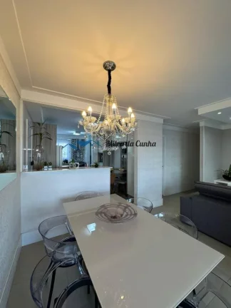 Imagem Lindo Apartamento para Venda, com 128m², 3 suítes, 3 vagas, Varanda Gourmet, Centro de Santo André