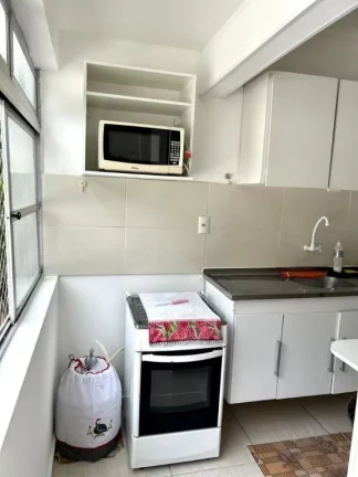 Imagem Apartamento com 1 dormitório à venda, 55 m² - Jardim Las Palmas - Guarujá/SP