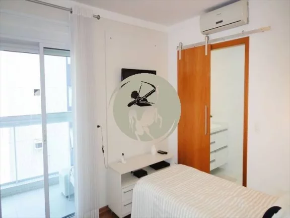 Imagem LINDO APARTAMENTO COM LAZER COMPLETO APARTAMENTO NA PONTA DA PRAIA PATICAMENTE DECORADO SALA EM PISO...