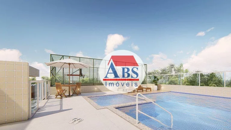 Imagem Apartamento com 2 dormitórios à venda, 74 m² por R$ 350.000,00 - Aviação - Praia Grande/SP