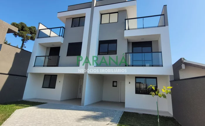 Imagem Sobrado novo em condomínio a venda, com 142 m², 3