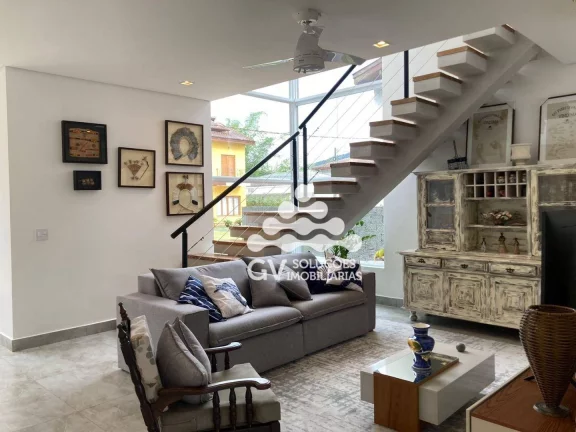 Imagem Casa com 4 dormitórios para alugar, por R$ 1.000 A DIÁRIA- Condomínio Capitanias - Ubatuba/SP