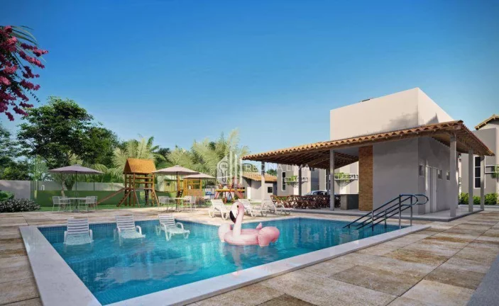 Imagem LANÇAMENTO !!! Casa duplex com 2 dormitórios à venda por R$ 185.000,00 - Condomínio SAFIRA CLUB RESIDENCE - Todos os Santos - Teresina/PI