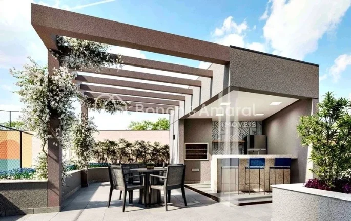 Imagem Apartamento a venda de 1 dormitório (duplex) 75m² de útil, suíte master, Bairro Chácara da Barra - Campinas.