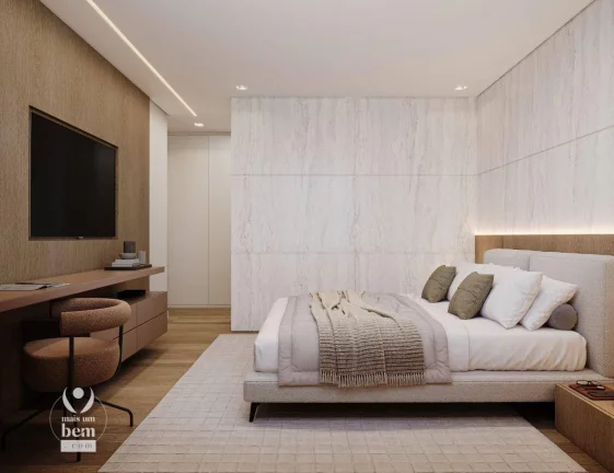 Imagem Casa de alto padrão com 3 suítes à venda, 264 m² por R$ 3.121.000 - Santa Felicidade - Curitiba/PR