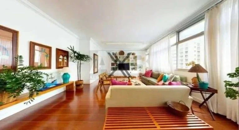 Imagem Apartamento de 4 quartos à venda em São Conrado, 206m2, 2vagas, Av Niemeyer