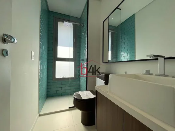 Imagem Apartamento no O Parque Brooklin com 197m² de área, 3 suítes, 3 vagas de garagem, varanda com churrasqueira.
