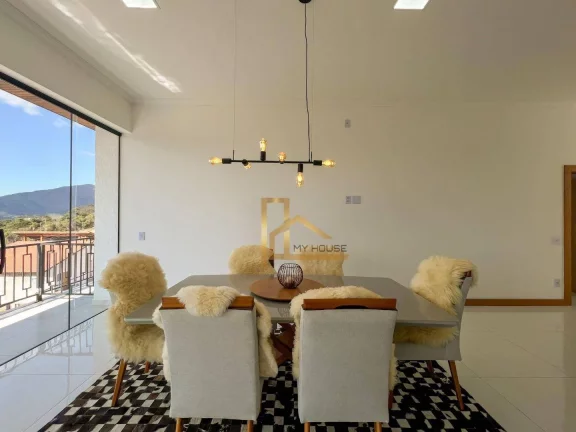 Imagem Casa dos Sonhos em Teresópolis – 4 Suítes, Área Gourmet , Piscina e Conforto na Barra do Imbuí