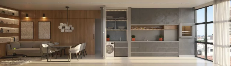 Imagem Apartamento diferenciado na planta com 3 suítes e 2 vagas de garagem em Porto Belo- SC
