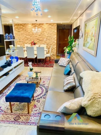Imagem Excelente apartamento com 117m² de Alto Padrão Mobilado com 3 vagas de garagem coberta!
