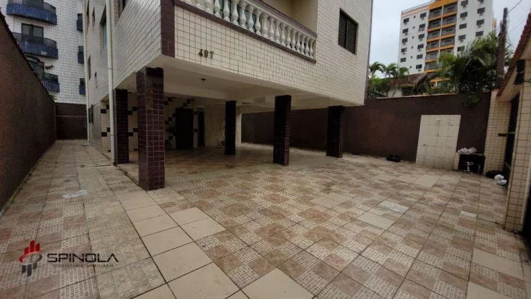 Imagem Apartamento com 2 dormitórios à venda, 65 m² por R$ 265.000,00 - Tupi - Praia Grande/SP
