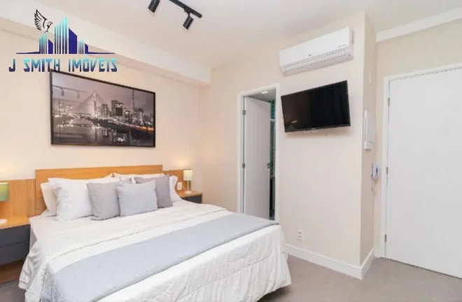 Imagem STUDIO 24m², TODO REFORMADO, COM ARMÁRIOS, LINDA DECORAÇÃO.