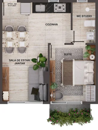 Imagem Jardins Al Mare