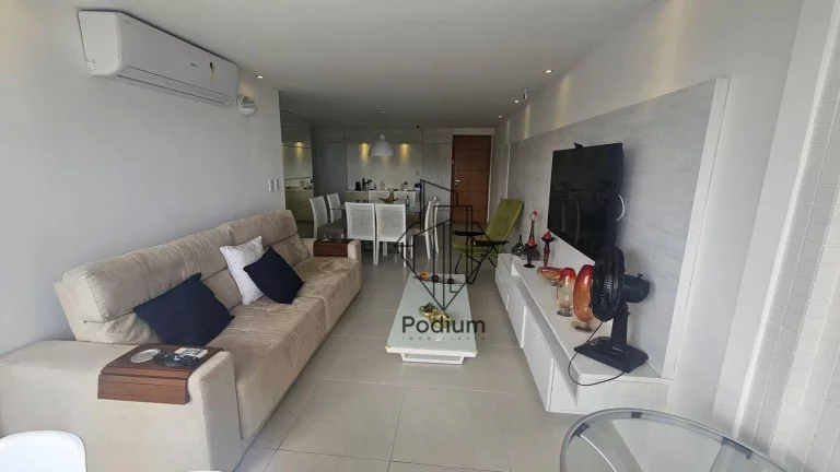 Imagem Apartamento de Porteira fechada á beira mar com varanda/sacada em Formosa/Cabedelo- AP2518