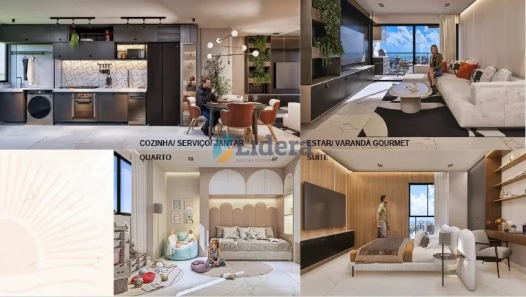 Imagem Apto - 1 Quarto - 37,10 m² - Intermares, Cabedelo/PB