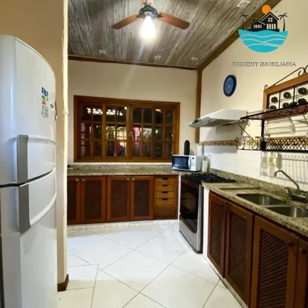 Imagem Casa em Juquehy para Alugar Anual Condomínio fechado com 4 suítes, 300m da praia, piscina coletiva, churrasqueira privativa | Juquehy Imobiliária