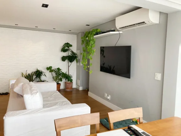 Imagem Apartamento 68M², 2Q, 1 Suíte, 2 Banheiros, 2 Vagas, Varanda Gourmet, Teto rebaixado em Gesso, Academia, Churrasqueira, Piscina Adulto e Infantil.