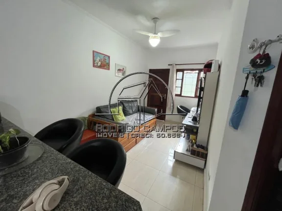 Imagem Casa Térrea à Venda na Aviação Praia Grande - 1 Quarto e Garagem