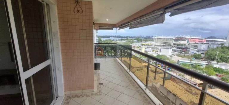 Imagem 2 quartos com dependência revertida para 3º quarto Rio 2