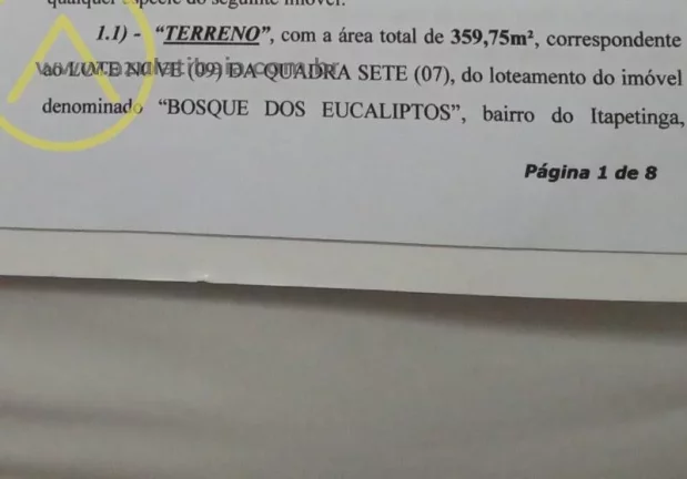 Imagem Terreno para Venda em Atibaia, Bosque Dos Eucaliptos