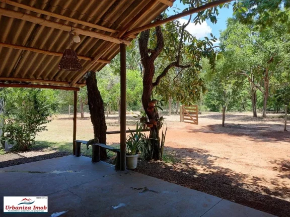 Imagem Chácara Santa Maria no Asfalto com 21.000 m2 em Campo Grande MS | Próximo ao Aeroporto Santa Maria com Casa Sede e Casa de Caseiro