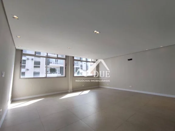 Imagem Apartamento na quadra da praia com 3 suites à venda, 136 m² por R$ 1.060.000 - Boqueirão - Santos/SP