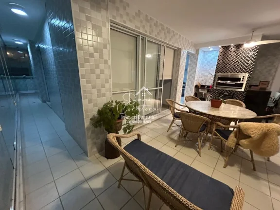 Imagem Imperdível oportunidade: Apartamento à venda em Guarujá-SP, Vila Alzira! 3 quartos, 1 suíte, 2 salas, 2 banheiros, 2 vagas, 129m²!