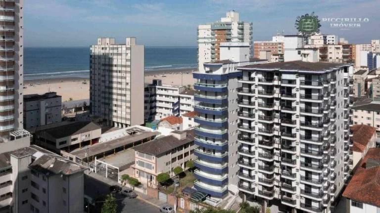 Imagem Cobertura com 3 dormitórios à venda, 145 m² por R$ 1.100.000,00 - Vila Guilhermina - Praia Grande/SP