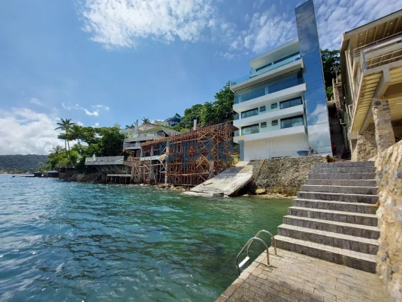 Imagem MANSÃO FRENTE PARA O MAR ,1000 M², 06 DORMITÓRIOS COM 06 SUITES, PISCINA BORDA INFINITA- PENINSULA GUARUJA