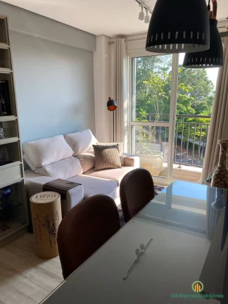 Imagem Belíssimo apartamento mobiliado no miolo da Granja Viana