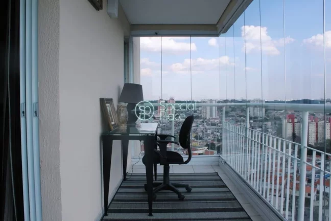Imagem Apartamento com 174m² na Saúde / Cursino. Andar alto. Living para dois ambientes com varanda gourm...