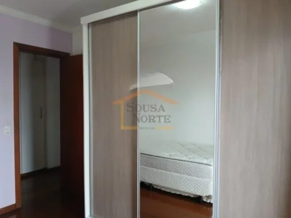 Imagem Apartamento com 110m², dispõe de 3 dormitórios, sendo 1 suite, sala para dois ambientes, sacada, ...