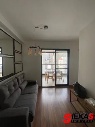Imagem Apartamento para locação na Vila Mariana, São Paulo-SP: 1 quarto, 1 sala, 1 banheiro, 1 vaga de garagem - 42,00 m².