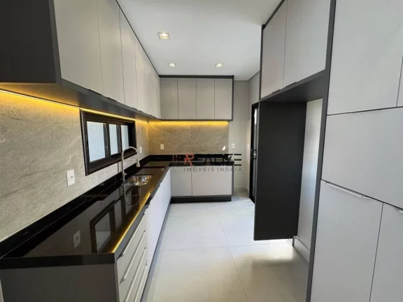 Imagem Casa nova completa de moveis planejados à venda, 143 m² por R$ 1.290.000 - Condomínio Mantova - Indaiatuba/SP
