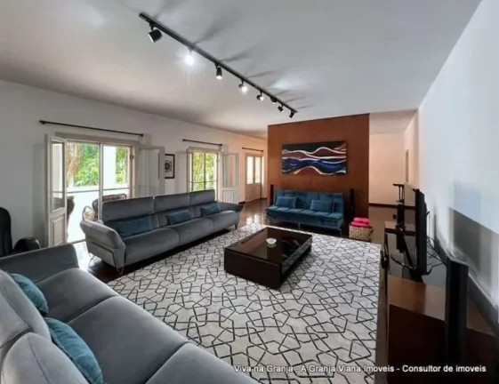 Imagem Casa, 842 m² - venda por R$ 4.900.000,00 ou aluguel por R$ 22.000,00/mês - Parque Silvino Pereira - Cotia/SP