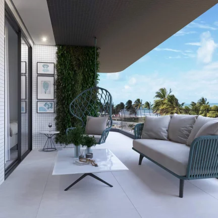 Imagem Apartamento Garden à venda em Cabedelo, Intermares, com 1 quarto, 93,37m2