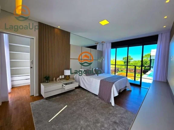 Imagem Casa com 4 dormitórios à venda, 404 m² por R$ 6.500.000,00 - Condomínio Condados da Lagoa - Lagoa Santa/MG