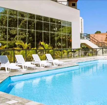 Imagem Apartamento com 1 dormitório para alugar, 52 m² por R$ 3.360/mês - Jardim São Dimas - São José dos Campos/SP