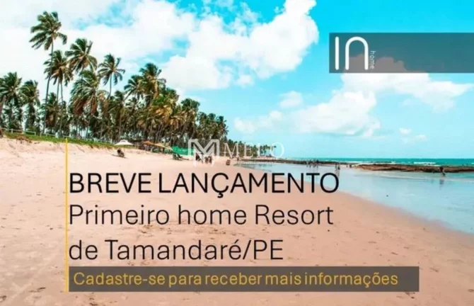 Imagem Apartamento à venda com 38,50 m²- 2 quartos, em Praia de Campas - Tamandaré - PE - UM DOS MAIS ENCANTADORES DESTINOS DO NORDESTE DO PAÍS!..