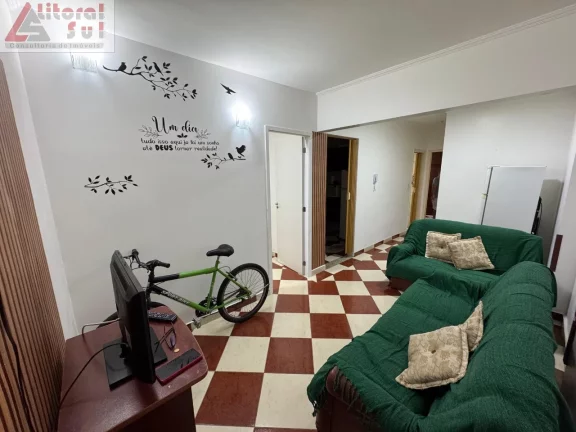 Imagem Apartamento à venda em Praia Grande-SP, Tupi: 2 quartos, 1 sala, 1 banheiro, 1 vaga, 86m² - Imperdível!
