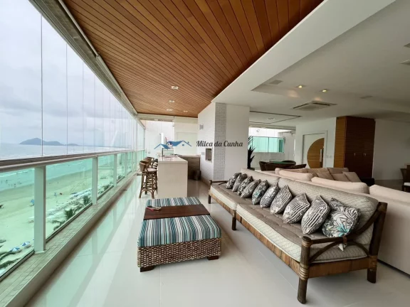 Imagem Linda Cobertura para Venda de Frente para o Mar, com Piscina Privativa com 4 suítes, 3 vagas, 300m², Riviera de São Lourença, Bertioga