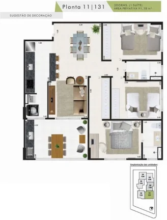 Imagem APARTAMENTO COM 91 m² - CENTRO - MONGAGUA SP
