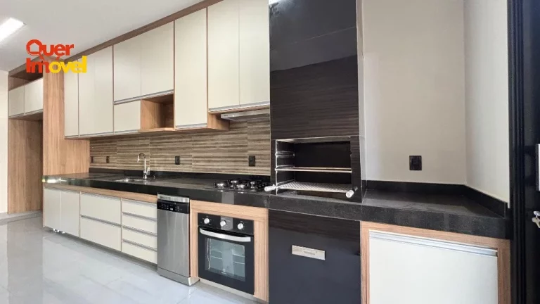 Imagem Casa de luxo em condomínio no Jardim Cybelli, Ribeirão Preto-SP: 3 quartos, 3 suites, 2 salas, 4 banheiros, 4 vagas - 152m².